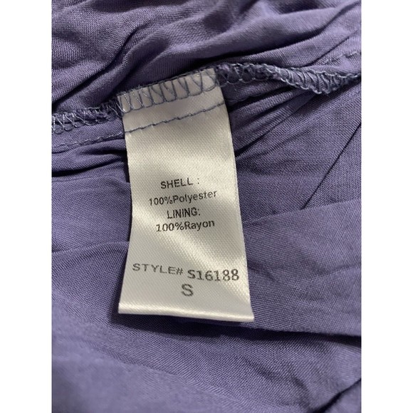 Mustard Seed Skirt with Ruffles Bluish Purple Small S NWT - Picture 4 of 5